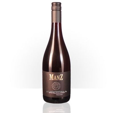 Weingut MANZ 2020 Spätburgunder trocken (705) Qualitätswein 0.75 Liter