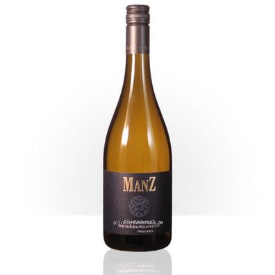 Weingut MANZ 2022 Chardonnay - Weissburgunder trocken (170) Qualitätswein 0.75