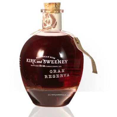 Kirk and Sweeney Rum KIRK and Sweeney GRAN Reserva 0.70 Liter