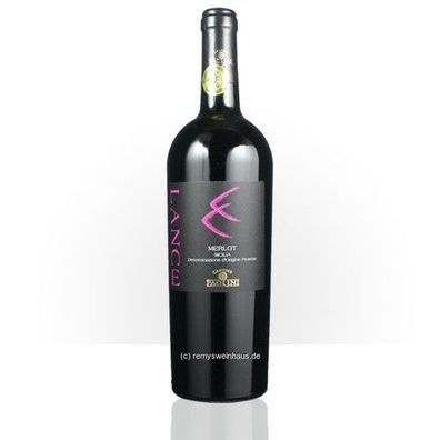 Cantine Paolini 2020 LANCE Merlot Sicilia DOP 0.75 Liter