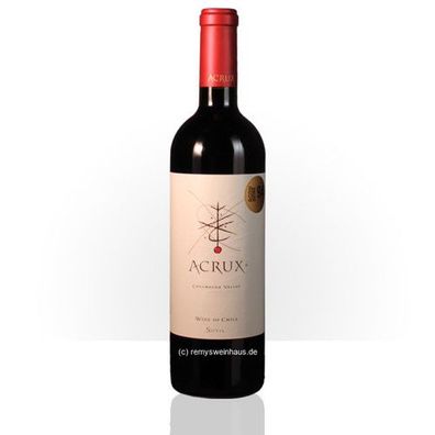 Sutil Family Wines 2017 ACRUX Premium Valle de Colchagua 0.75 Liter