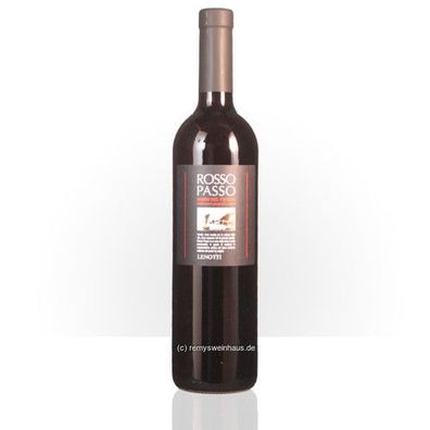 Cantine Lenotti 2022 ROSSO PASSO Rosso (HALBTROCKEN) del Veneto IGT 0.75 Liter