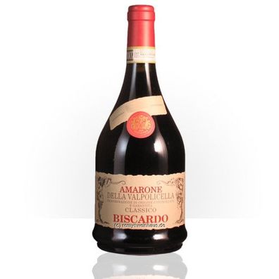 Biscardo 2018 Amarone della Valpolicella DOCG Classico 0.75 Liter