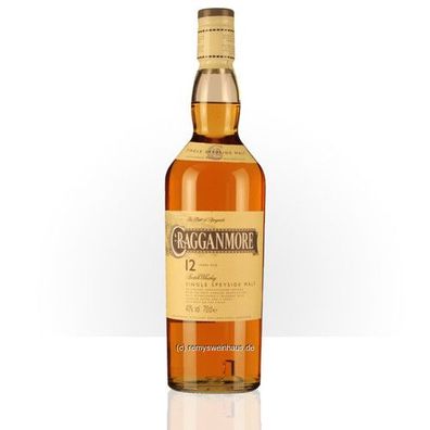 Cragganmore Cragganmore 12 Years Old Speyside Highlands 0.70 Liter