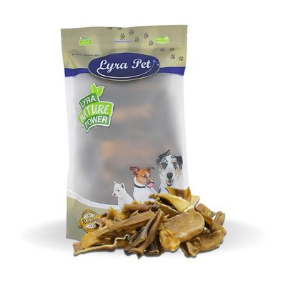 1 - 10 kg Lyra Pet® Rinderkopfhaut Abschnitte 4 - 8 cm