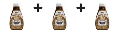 3 x Skinny Foods Skinny Syrup (425ml) Hazelnut Praline