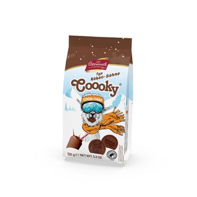 Coppenrath Coool Times Coooky Kakao Sahne knuspriger Kakaokeks 150g