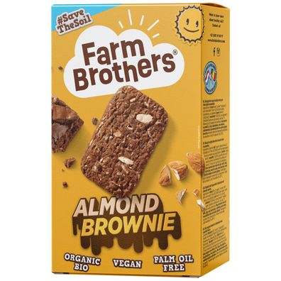 Farm Brothers Bio Cookies Almond Brownie 135g