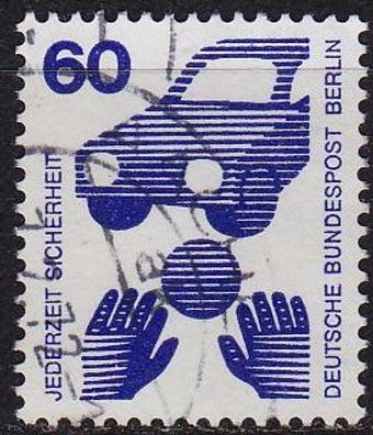 Germany BERLIN [1971] MiNr 0409 ( O/ used ) Unfall