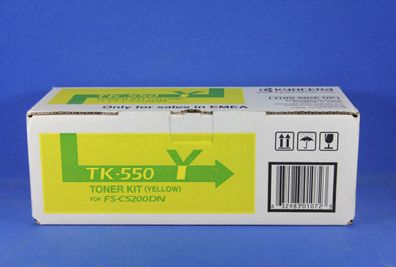 Kyocera TK-550Y Toner Yellow 1T02HMAEU0 -A