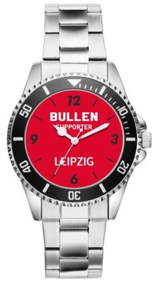 Leipzig Bullen Supporter Armbanduhr Uhr 20230011