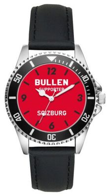 Salzburg Bullen Supporter Armbanduhr Uhr L-20230016
