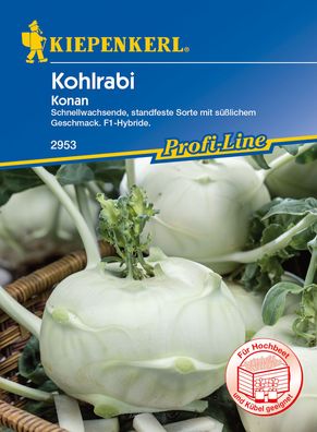 Kiepenkerl® Kohlrabi Konan - Gemüsesamen
