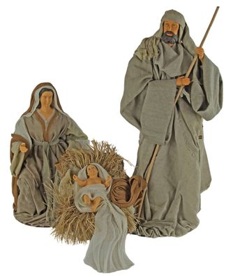 Große Ankleidefiguren Heilige Familie 3-tlg., ca. 60 cm, CR 38195