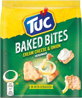 Tuc Baked Bites Cream Cheese & Onion