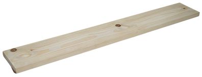 Neue Holzplanke in natur 100cm x 14,5cm Holzstärke 2,5cm Holzbrett