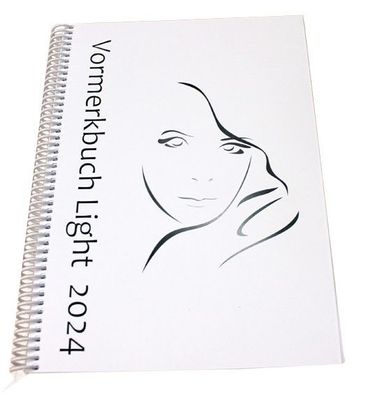 Salonplaner Vormerkbuch "light" 2024 - bis 5 Mitarbeiter, Frisör, Kosmetik, Nail