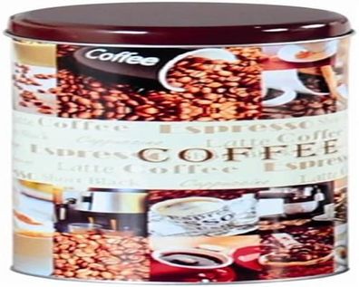 Kesper Kaffeepaddose Kaffeedose Kaffeepads Paddose Coffee Metall 4000270382000