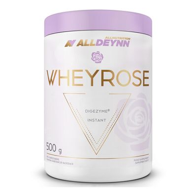 Alldeynn Whey Protein 500g mit echten Furchtstücken Eiweißpulver Eiweißp...