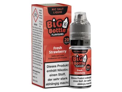 Big Bottle - Fresh Strawberry - Nikotinsalz Liquid 20 mg/ ml