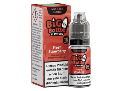 Big Bottle - Fresh Strawberry - Nikotinsalz Liquid 10 mg/ ml