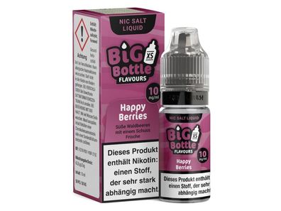 Big Bottle - Happy Berries - Nikotinsalz Liquid 10 mg/ ml