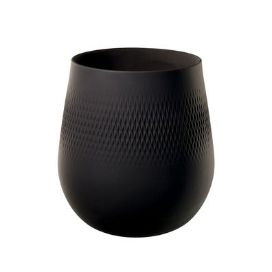 Villeroy & Boch Vase Carrfee groß Manufacture Collier noir Vorteilsset 4 x Art. ...