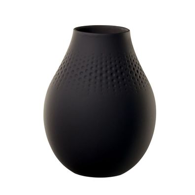 Villeroy & Boch 6 x Manufacture Collier noir Vase Perle hoch Vorteilsset 6 x ...