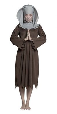 Sister Spirit Kostüm Damen braun/ grau Größe 40/42 (M)