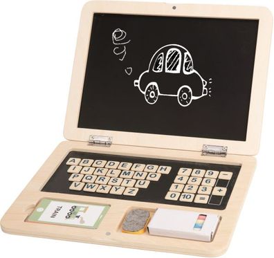 Pädagogisches Holzspielzeug Laptop 58-teilig