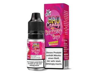 Bad Candy Liquids - Raspberry Rage - Nikotinsalz Liquid 10 mg/ ml