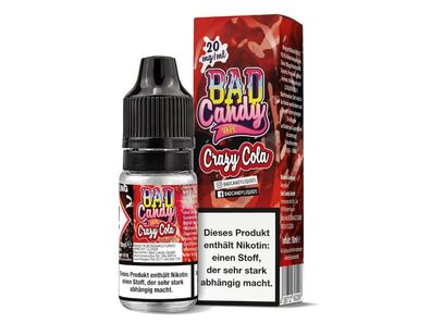 Bad Candy Liquids - Crazy Cola - Nikotinsalz Liquid 20 mg/ ml