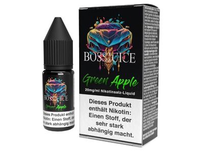 Boss Juice - Green Apple - Nikotinsalz Liquid 20 mg/ ml