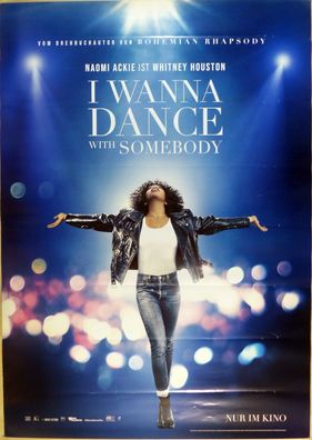 Whitney Houston: I wanna dance with somebody - Original Kinoplakat A0 - Filmposter