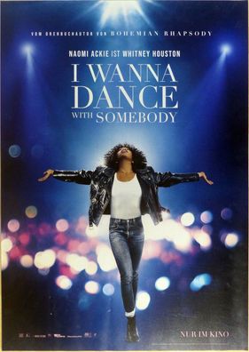 Whitney Houston: I wanna dance with somebody - Original Kinoplakat A1 - Filmposter