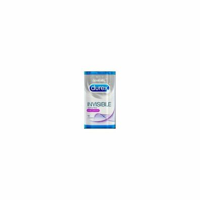 Durex preservativo invisible lubric 12ud