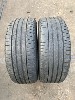 2x Sommerreifen 225/55 R18 102Y XL Bridgestone Turanza T005 AO DOT18 5,7-6,3mm