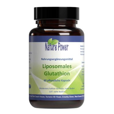 Liposomales Glutathion, 60 Kapseln - Nature Power