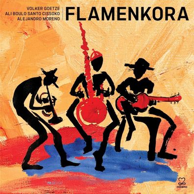 Volker Goetze, Ali Boulo Santo Cissoko & Alejandro Moreno: FlamenKora - - (CD / F)