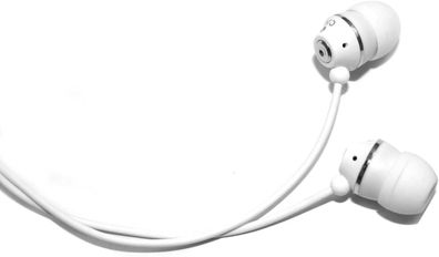 Jivo Jellies InEar Kopfhörer Ohrhörer Vanilla kabelgebunden mobiler Audioplayer weiß