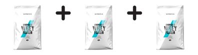 3 x Myprotein Impact Whey Protein (1000g) Cookies and Cream