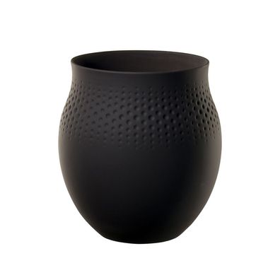 Villeroy & Boch Vase Perle groß Manufacture Collier noir Vorteilsset 4 x Art. ...