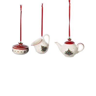 Villeroy & Boch 2 x Ornamente Kaffeeset 3tlg. Toy's Delight Decoration Vorteilsse...