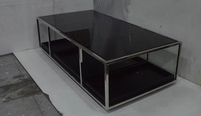 Coffee Table Milano 160x80x40cm With Clear Glass (201614)