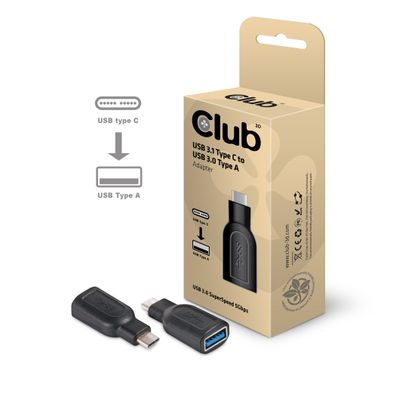 Adapter USB-C 3.1 => USB-A 3.0 * Club3D*