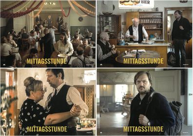 Mittagsstunde - 4 Original Kino-Aushangfotos - Charly Hübner - Filmposter
