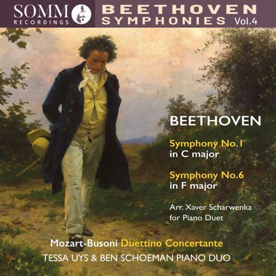 Ludwig van Beethoven (1770-1827): Symphonien für Klavier 4-händig Vol.4 - - (CD ...