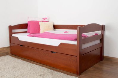 Einzelbett / Funktionsbett "Easy Premium Line" K1/ h/ s inkl. 2. Liegeplatz und 2