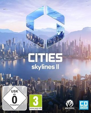 Cities Skylines II (PC, 2023, Nur der Steam Key Download Code) Keine DVD, Keine CD