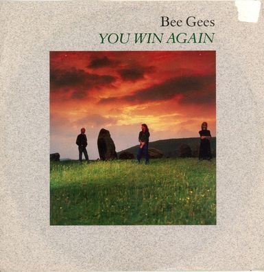 7" Vinyl Bee Gees + You win again